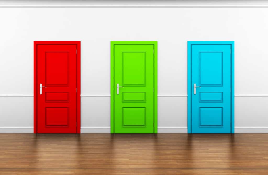 3 doors | turn prospects into clients